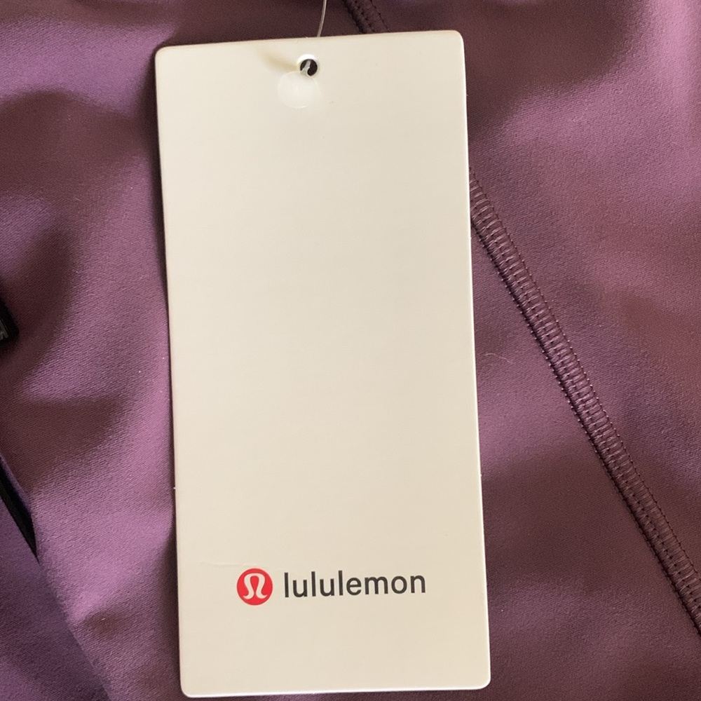 NWT Lululemon Wunder Train HR Tight 25” Pockets 20 Grape Thistle - Picture 5 of 6